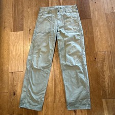orSlow Baker Tapered Pants 3 Used Casual Denim Slim Fit Japan JAPAN