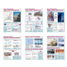 Crystal Productions CP6105 Perspective Posters, Set of 6