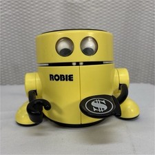 RadioShack Robie Robotic Banker Coin Bank Robot, NOT Working, 1980