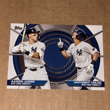 2025 TOPPS BASEBALL SERIES 2 - Judge & Volpe #DD-4 - Dynamic Duos - Yankees