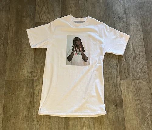 Tee shirt photo homme Supreme X Chief Kief inédit neuf avec étiquettes stock mort petit