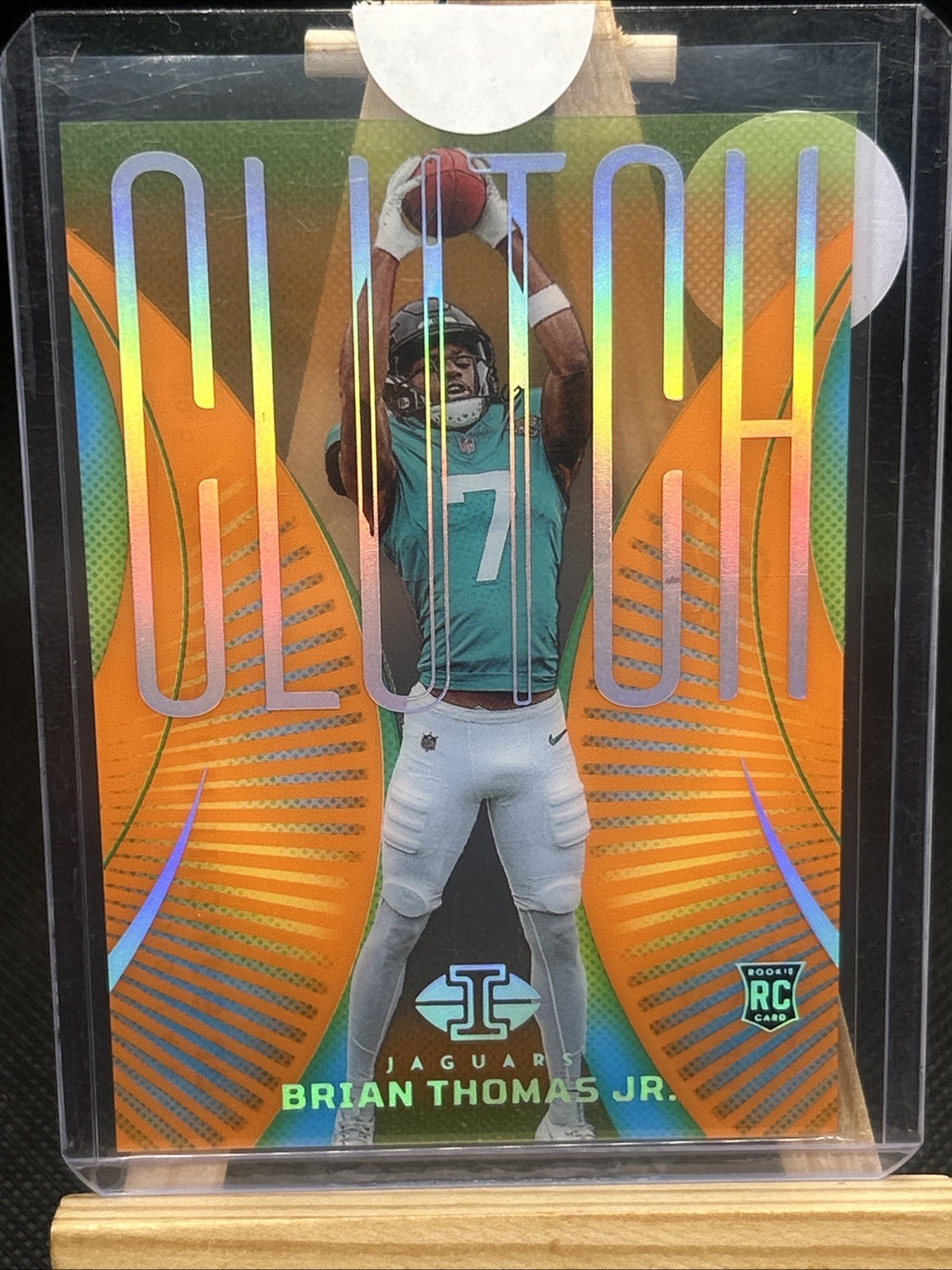 Brian Thomas Panini Illusions Clutch #6 Orange