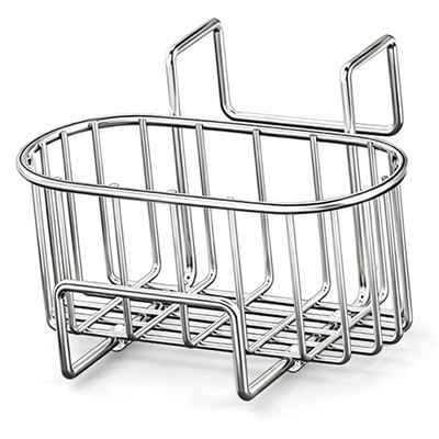 Kitchen Sink Stainless Steel Hanging Sponge Holder For Dispenser Storage 