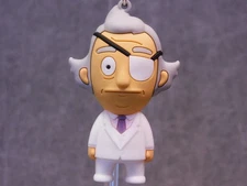 Bob's Burgers NEW * Mr. Fischoeder Clip * Blind Bag Series 1 Key Chain Monogram