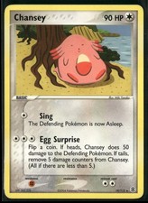 Chansey Rare FireRed & LeafGreen 19/112 NM on eBay