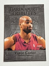 VINCE CARTER Toronto Raptors 2004-05 Fleer Tradition Hardcourt Tributes Insert