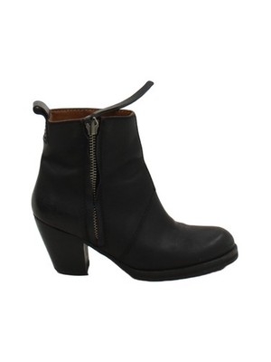 Acne Studios Damen Stiefel UK 4 Schwarz 100% Other Desert