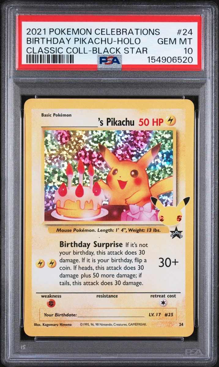 Birthday Pikachu for sale | eBay
