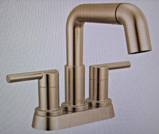 Delta Nicoli 25749LF-CZPD Centerset Pull-Down Bathroom Faucet - Champagne Bronze