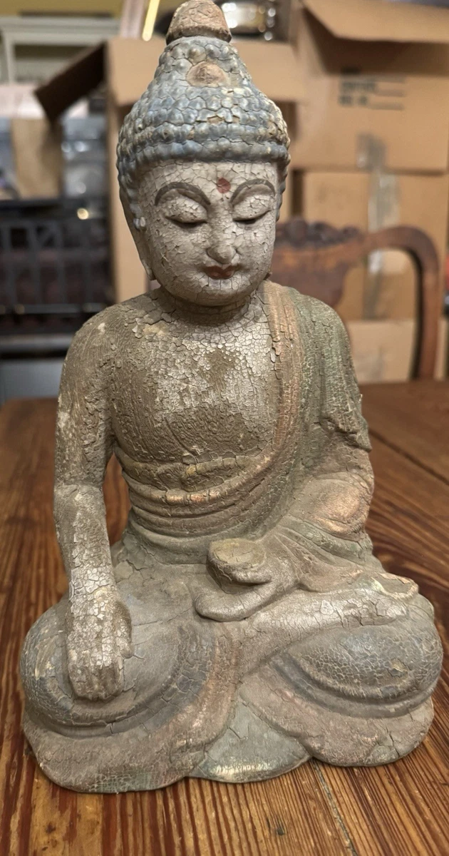 1850-1899 木制古董中国佛像和雕像| eBay