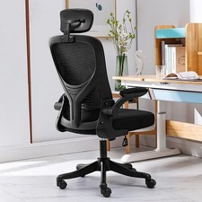 Ergonomic Mesh Office Chair Executive Computer Chair Swivel Height Adjustable UK