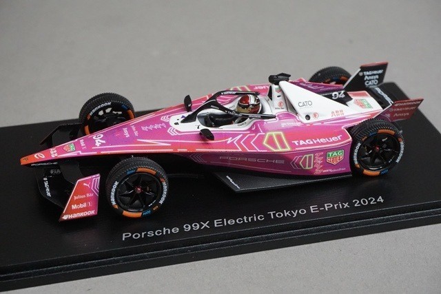ボルボ 1:43 SPARK S6548 Porsche 99X Electric Tokyo E-Prix 2024 #94 P