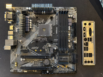 ASRock B450M Pro4 AM4 Motherboard AMD Ryzen 5000 Desktop Ready