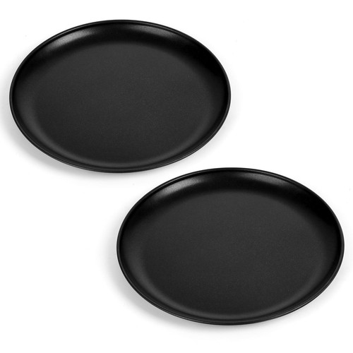 13.5 Inch Pizza Pan Set of 2, Nonstick Pizza Pie Pan Tray Platter, Metal Roun...