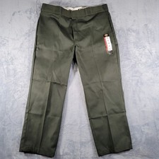 Dickies 874 Original Fit Work Pants Green Mens 38x28 BRAND NEW