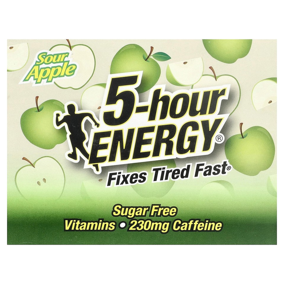 Sour Apple, 12 Bottles, 1.93 fl oz (57 ml) Each