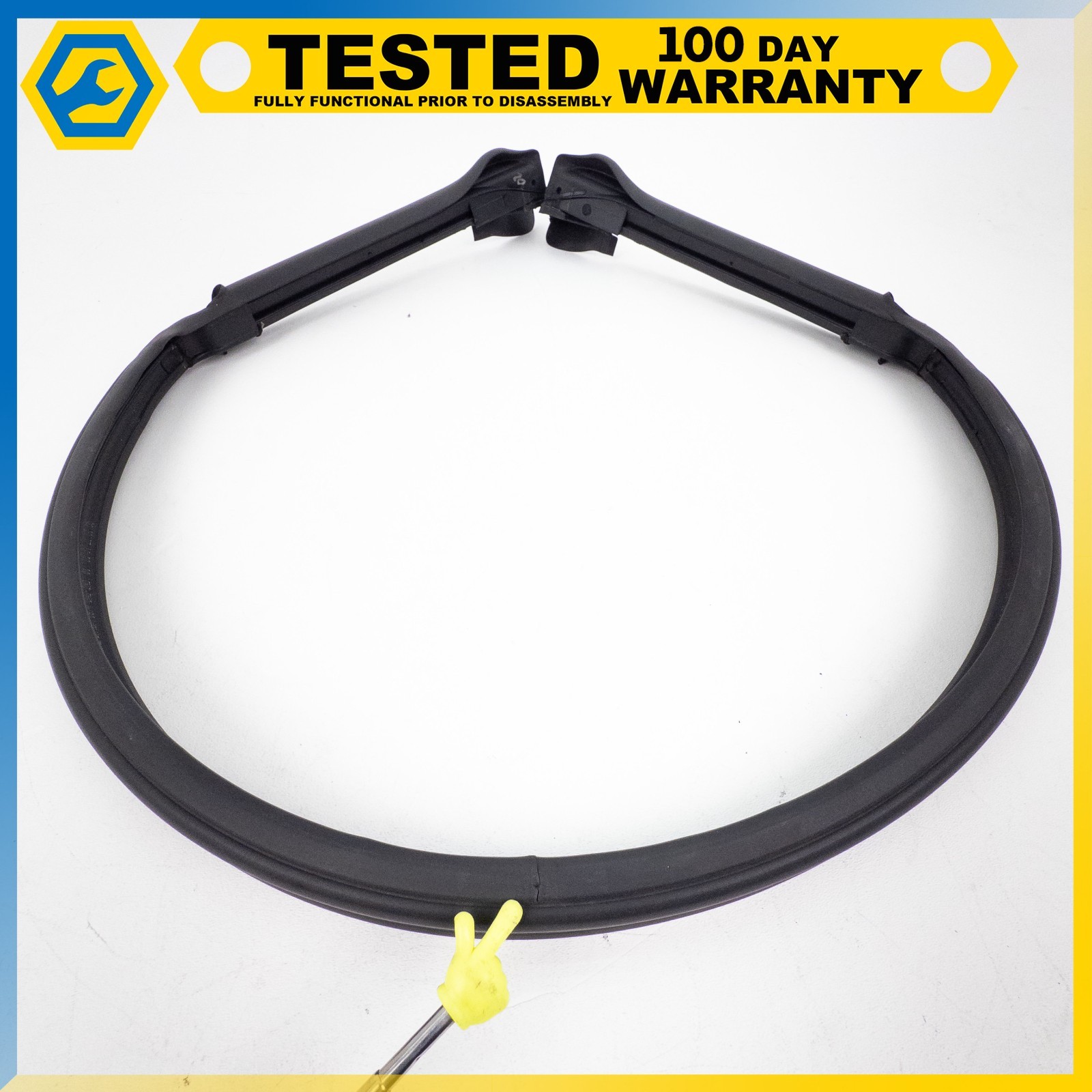 05-13 CHEVROLET CORVETTE C6 REAR TARGA ROOF REAR WEATHERSTRIP RUBBER SEAL OEM