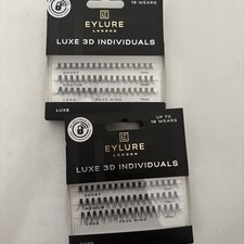 Eylure London Luxe Eternity 3D Faux Mink Eyelashes with Glue, 10 Wears