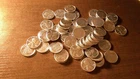 Roll of 50 1943 D Steel Wheat Pennies High Grade UNC  # PEN