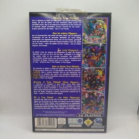 True Pinball Game for Saw Saturn Complete Pal Italian Excellent Fast Speed