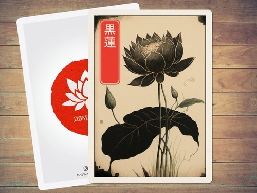 Black Lotus MTG Token | Custom Japanese Art | Magic The Gathering