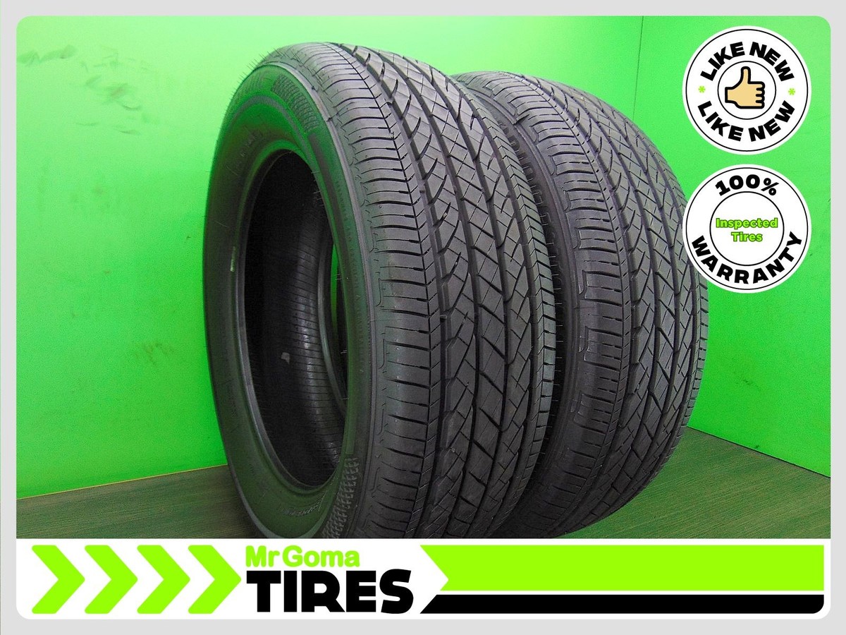 2 235/60R18 USED TIRES BRIDGESTONE TURANZA EL440 9.0/32 TREAD 103H