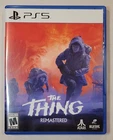 2024 The Thing Remastered Sony PlayStation 5 PS5 Video Game Horror Complete CIB