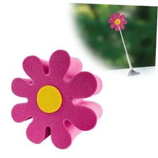 Daisy Car Antenna Topper, EVA Foam Daisy Antenna Decoration Rearview Rose Red