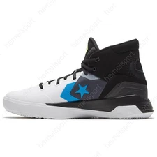 Converse G4 High White Blue Solar 166804C