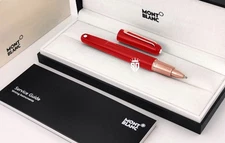 Montblanc M By Marc Newson Rollerball Pen, Precious Red Resin -Refurbished