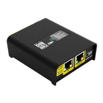 ENTTEC DIN Ethergate Mk2 POE 71031 2 Universe Bi-Directional Ethernet to Dual DM