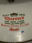 Vintage Christmas Santa Bell Queen's Rosina England Fine Bone China 4.75" — photo 6