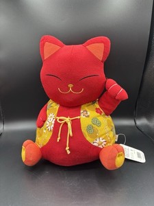 Kawaii Lucky Cat Plush Backpack Maneki Neko Anime Style 16 \