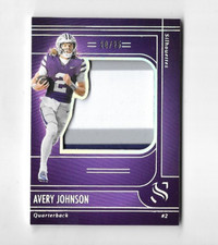 2025 Panini Silhouette Avery Johnson RC JUMBO PATCH HOLO SILVER #20/25