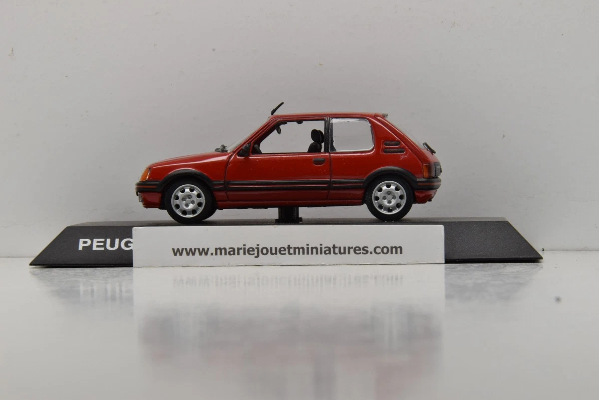 Miniature Peugeot 205 GTI N°81 – Rallye Monte Carlo 1991, 1/43, Neuve, Ast Création43