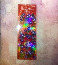 Come adesivi anni 90 RARITÀ! MEGA RARO FOGLIO PERLATO ORIGINALE adesivo fiori