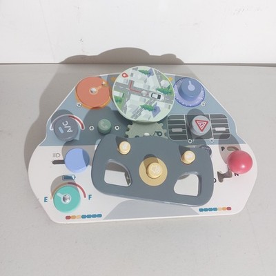 Sensorisches Fahrspielzeug aus Holz Busy Board
