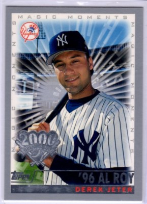 2000 Topps Opening Day #163 D.Jeter MM 96 AL ROY ~ NY Yankees ~ The Captain