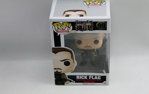 Funko Pops #99 Suicide Squad Rick Flag Vinyl Figure