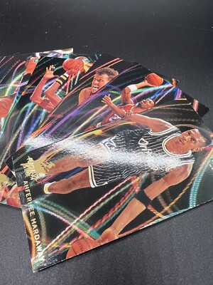 1994-95 Fleet NBA JAM SESSION FLASHING STAR 8 Card Set - ANFERNEE REGGIE WILKINS