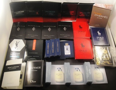 Men EDT/EDP 24 Sample Lot DIOR +Dolce +HERMES +Prada +POLO +Viktor Rolf VERSACE