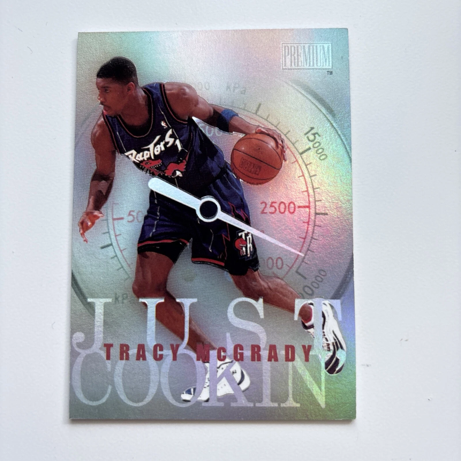 1998-99 Skybox x Premium Tracy McGrady Just Cookin' #6 JC Toronto Raptors