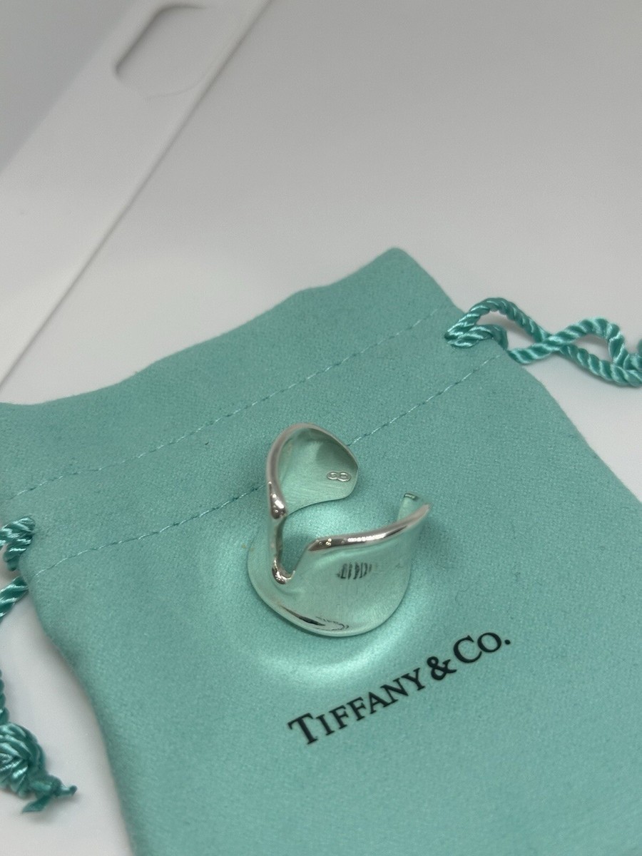 【Tiffany & Co】Elsa Peretti スプリットリング Elsa Peretti®:Split Ring in Sterling Silver | Tiffany & Co