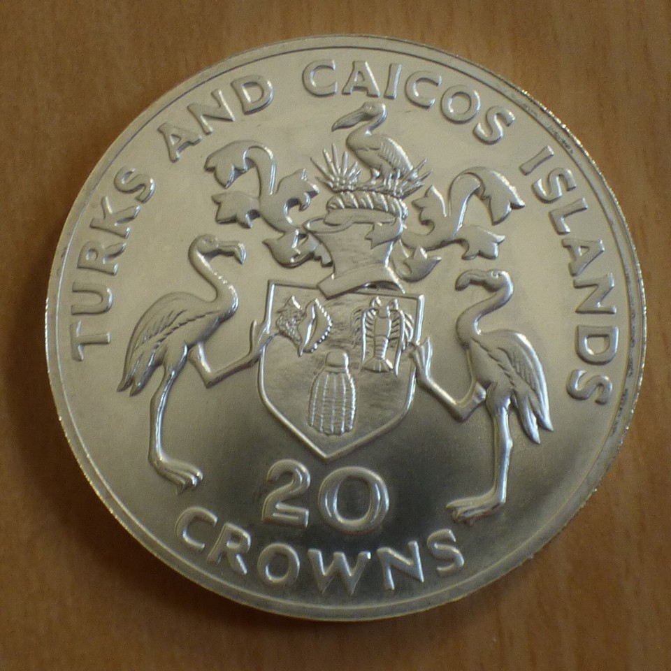Turks Caicos 20 Crown 1974 Churchill Silver 92 5 38 7g Coin In Zip turks-caicos-20-crown-1974-churchill-silver-92-5-38-7g-coin-in-zip