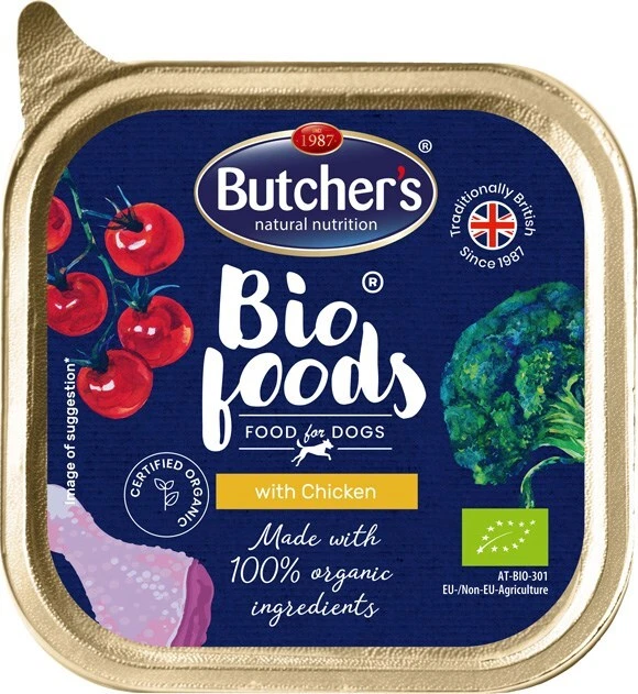 5011792003853 Butcher s Bio Foods with chicken 150g Butcher s eBay