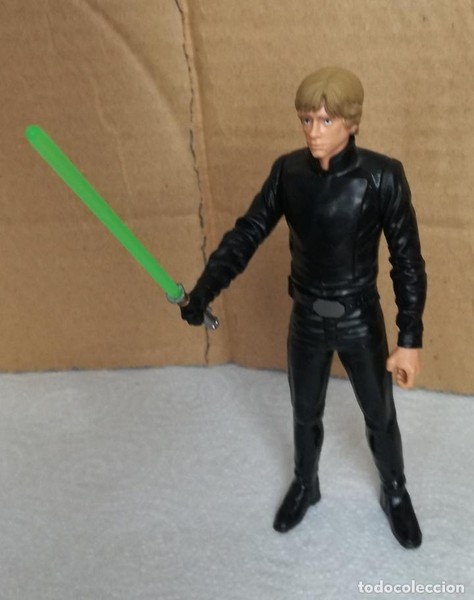 Figura Star Wars: Luke Skywalker, con espada laser - 14 cm de alto