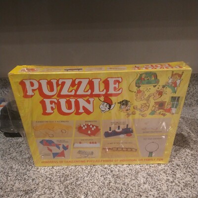 Puzzle Fun Fun Incorporated Boardgame Vintage