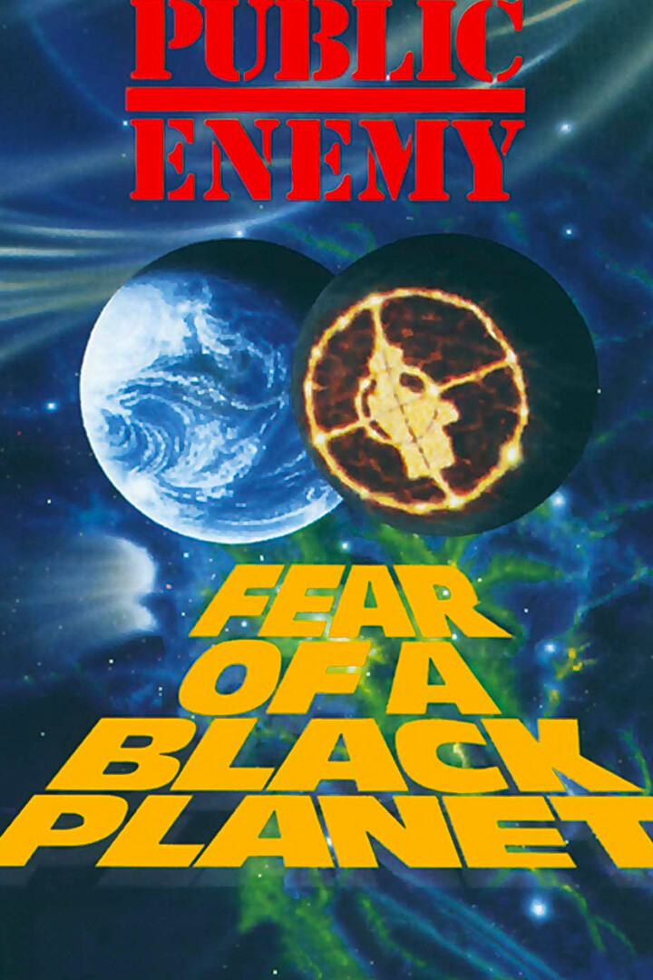 Public Enemy Fear of a Black Planet Hip Hop Art Wall Room Poster