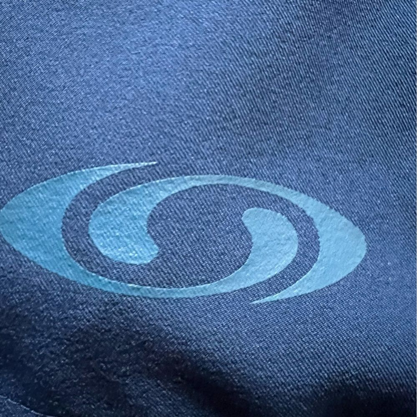 Salomon giacca blu con zip uomo taglia media