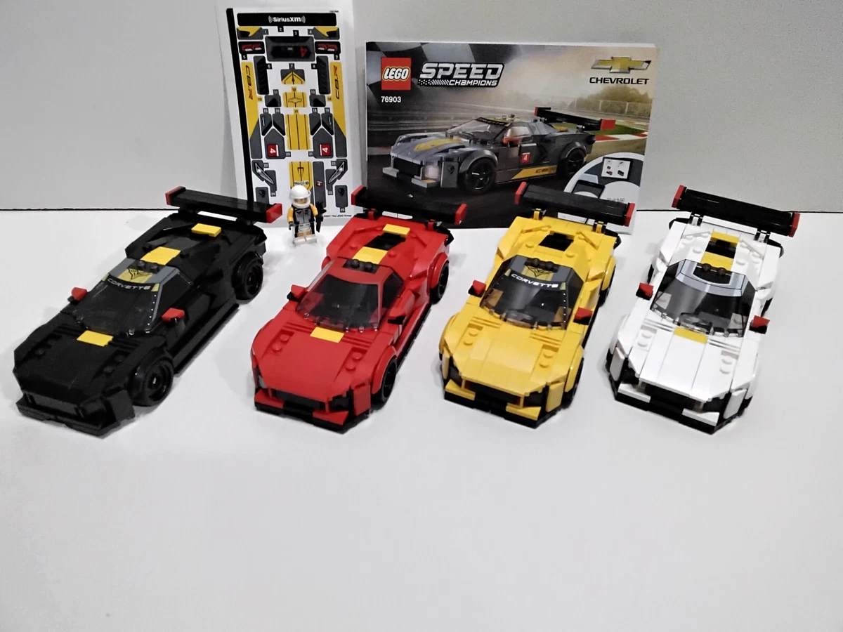 LEGO Speed Champions Chevrolet Corvette C8.R Race Car and 1969 Chevrolet  Corvette 76903 Building Kit; New 2021 (512 Pieces)